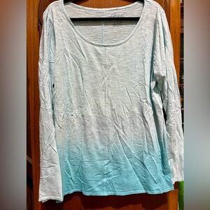 Life is Good Ombré Linen Shirt